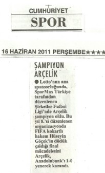 Cumhuriyet / 16.06.2011