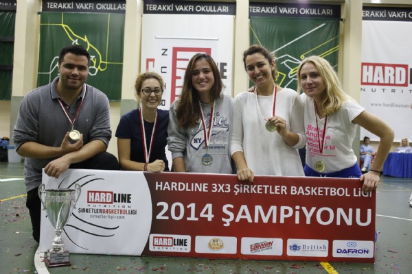 Hardline 3×3 Şirketler Basketbol Ligi 2014 Ödül Töreni