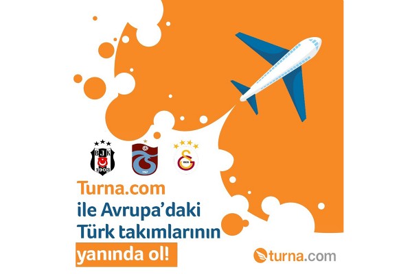 Turna.com, Avrupa’daki Türk Takımlarının Yanında