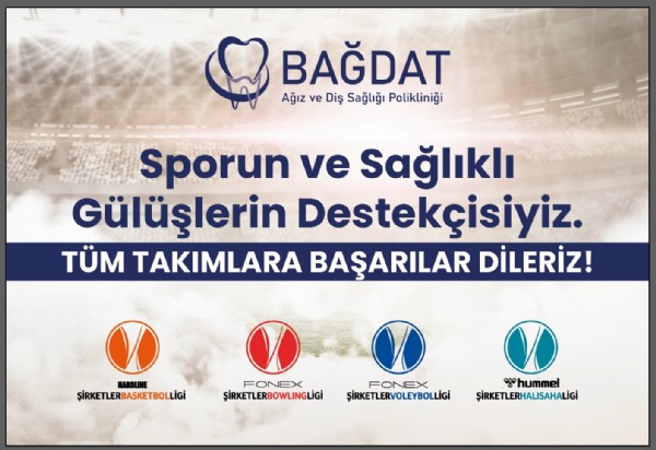 SPORUN VE SAĞLIKLI GÜLÜŞLERİN GÜÇLÜ İŞ BİRLİĞİ!